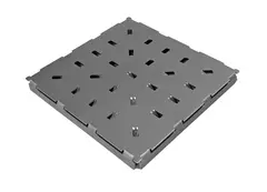 Edelstahl-Bodenplatten MegaPlate 300
